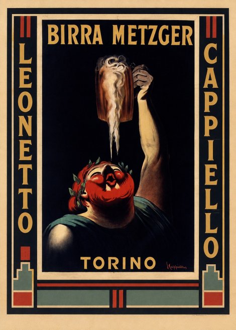Leonetto Cappiello Birra Metzger No2 - Poster