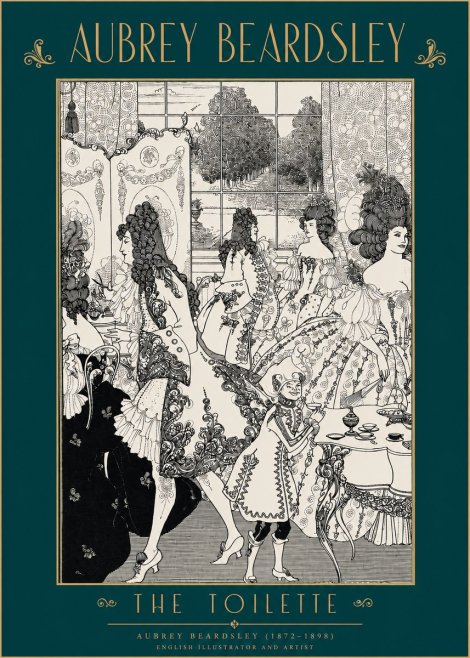 Aubrey Beardsley The Toilette No2 - Poster