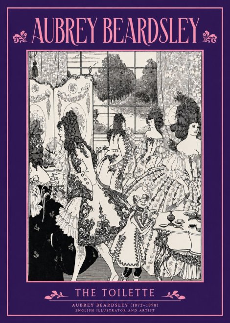 Aubrey Beardsley The Toilette No3 - Poster