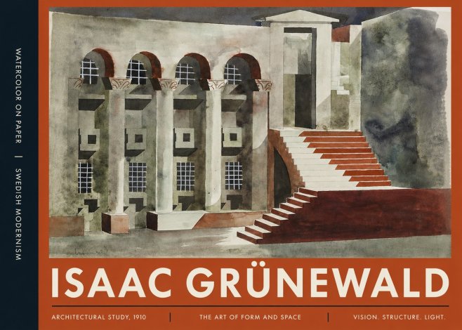 Isaac Grünewald Architectural Study, 1910 No4 - Poster