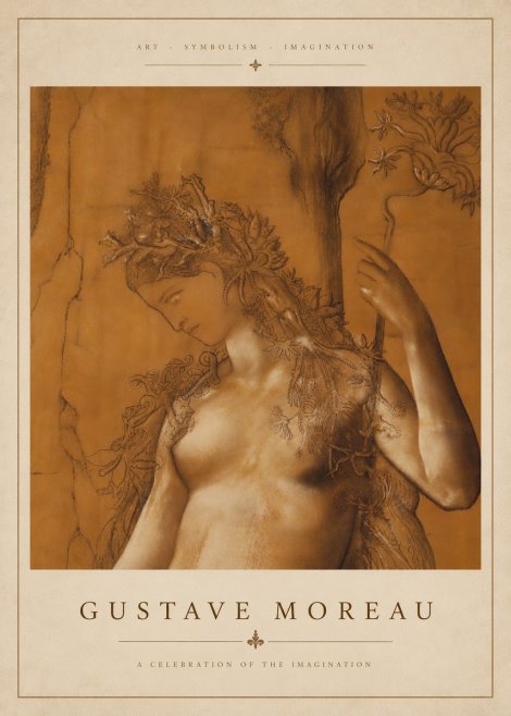 Gustave Moreau Daphne No5 - Poster