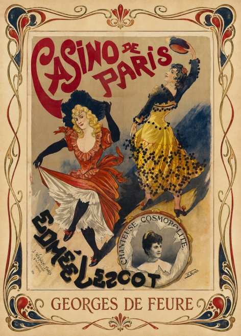 Georges de Feure Edmée Lescot No1 - Poster