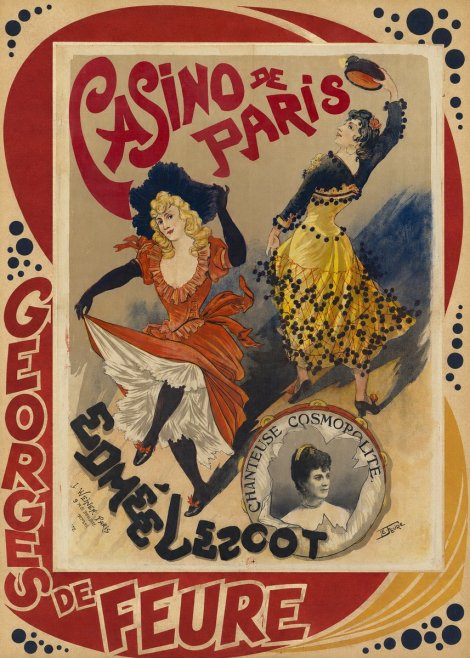 Georges de Feure Edmée Lescot No4 - Poster