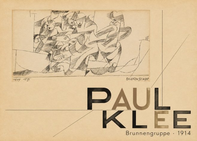 Paul Klee Brunnengruppe No5 - Poster