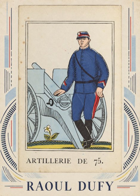 Raoul Dufy Artillerie De 75. No3 - Poster