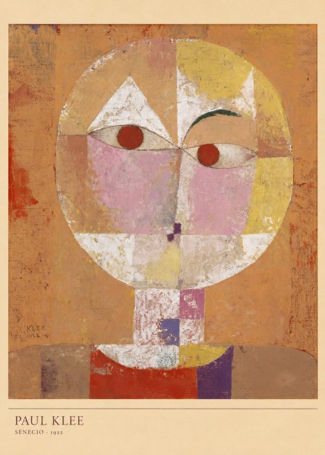 Paul Klee Senecio No6 - Poster