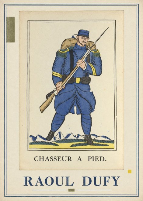 Raoul Dufy Chasseur a Pied. No4 - Poster