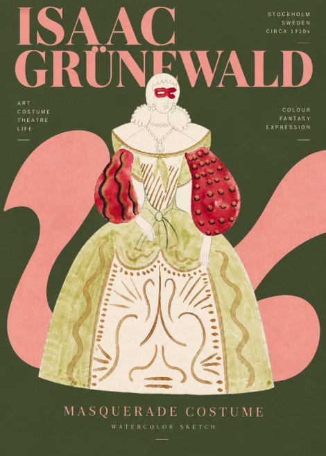 Isaac Grünewald Masquerade Costume No5 - Poster