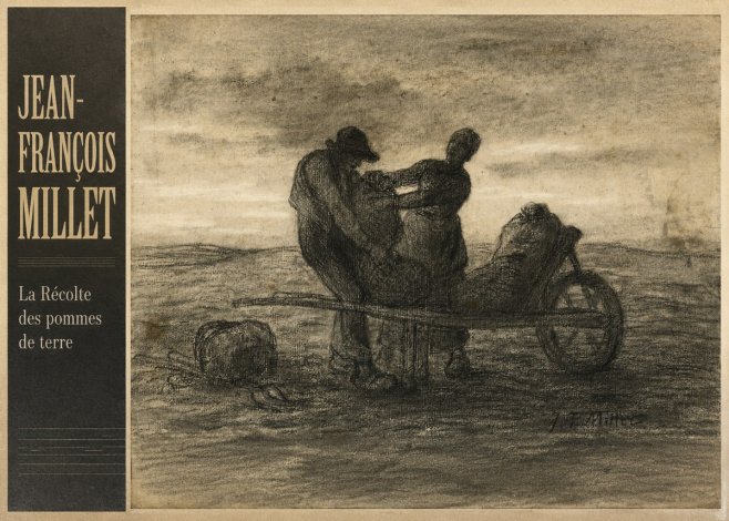 Jean-François Millet La Récolte Des Pommes De Terre No2 - Poster