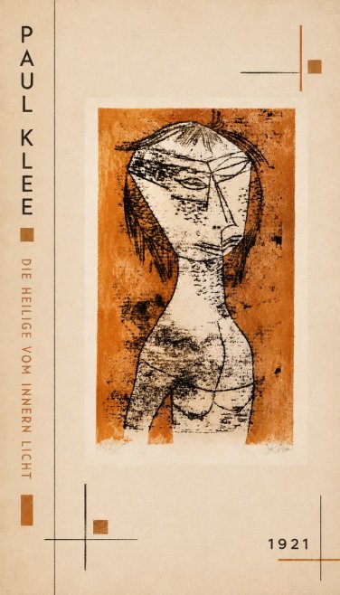 Paul Klee Die Heilige Vom Innern Licht No2 - Poster