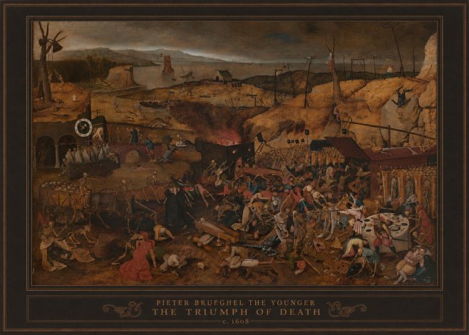 Pieter Bruegel The Triumph of Death II No1 - Poster