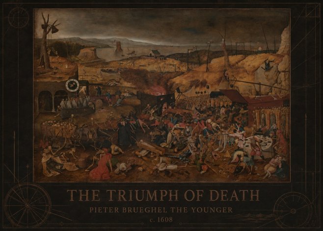 Pieter Bruegel The Triumph of Death II No4 - Poster