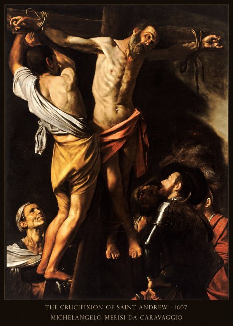 Michelangelo Merisi da Caravaggio The Crucifixion of Saint Andrew No6 - Poster