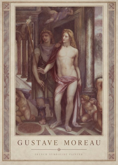 Gustave Moreau Youth No1 - Poster