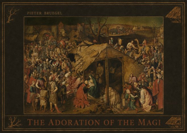 Pieter Bruegel The Adoration of the Magi No2 - Poster