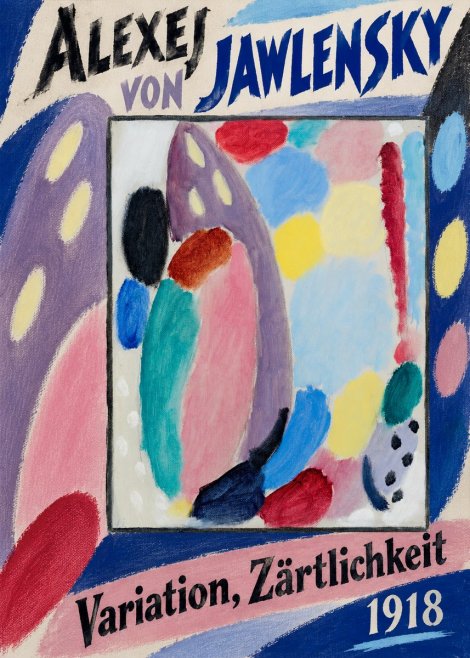 Alexej von Jawlensky Variation, Zärtlichkeit No4 - Poster