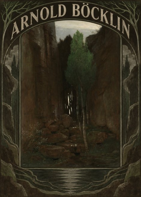 Arnold Böcklin Sacred Grove II No6 - Poster