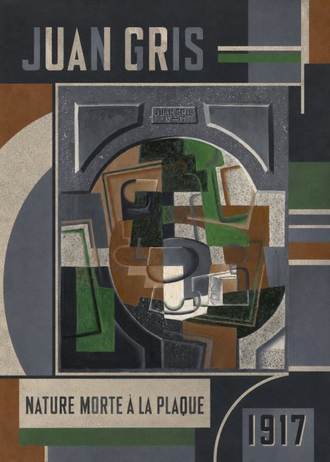 Juan Gris Nature Morte À La Plaque No2 - Poster