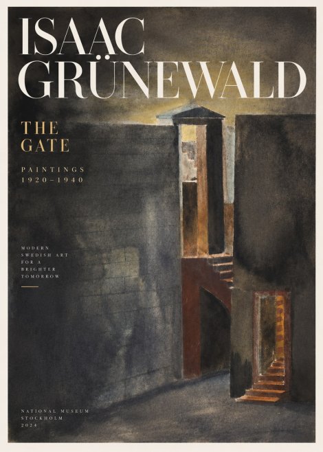 Isaac Grünewald Architectural Fantasy No3 - Poster