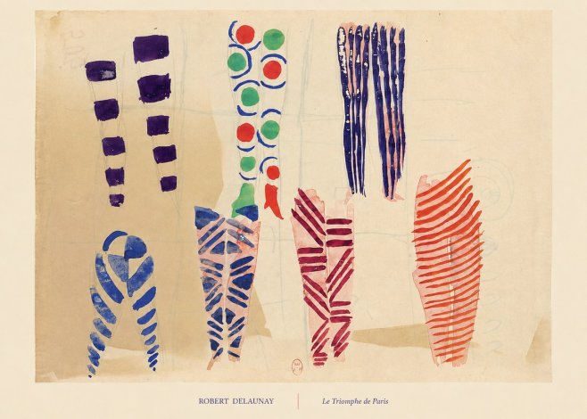 Robert Delaunay Le Triomphe De Paris IV No6 - Poster