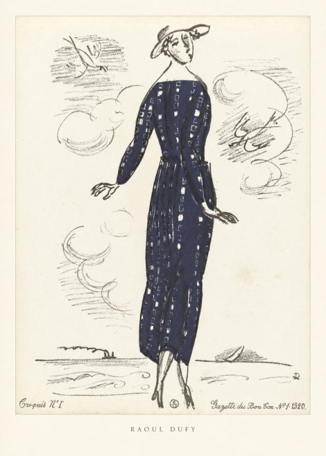 Raoul Dufy Croquis N°i No4 - Poster