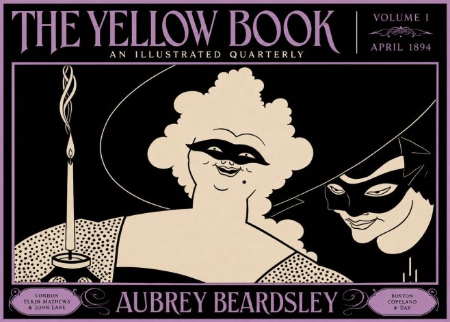 Aubrey Beardsley The Yellow Book I No3 - Poster