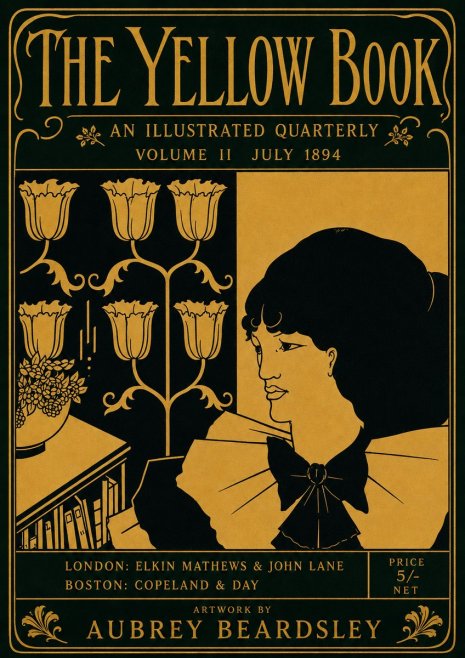 Aubrey Beardsley The Yellow Book - Volume Ii July 1894 No4 - Poster
