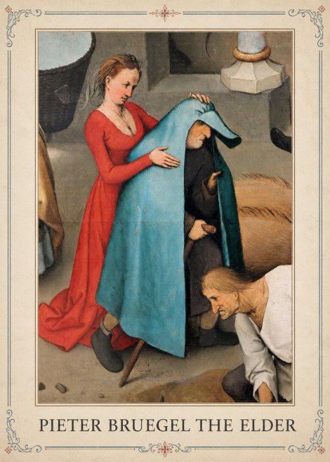 Pieter Bruegel The Blind Leading the Blind II No1 - Poster