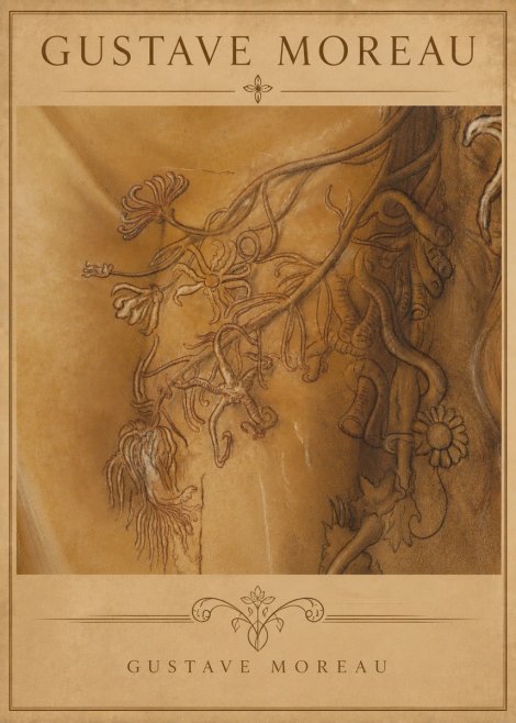 Gustave Moreau Organic Forms Study No6 - Poster