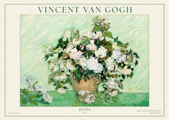 Van Gogh Roses II No1 - Poster