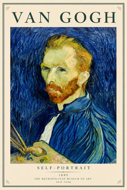 Van Gogh Self-portrait I No3 - Poster