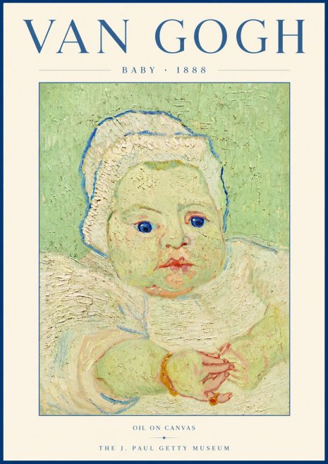 Van Gogh Baby No6 - Poster