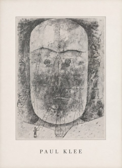 Paul Klee Monument in the Fertile Land No5 - Poster