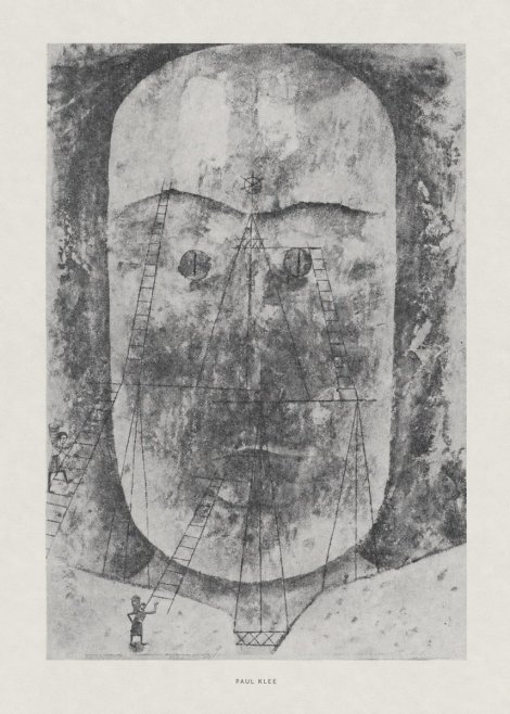 Paul Klee Monument in the Fertile Land No6 - Poster