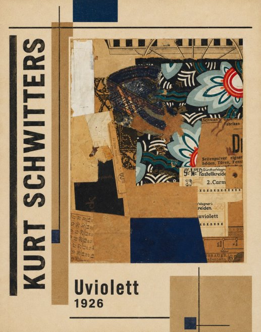 Kurt Schwitters Uviolett No2 - Poster