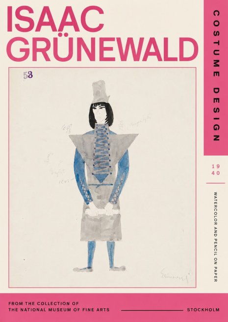 Isaac Grünewald Costume Design X No3 - Poster