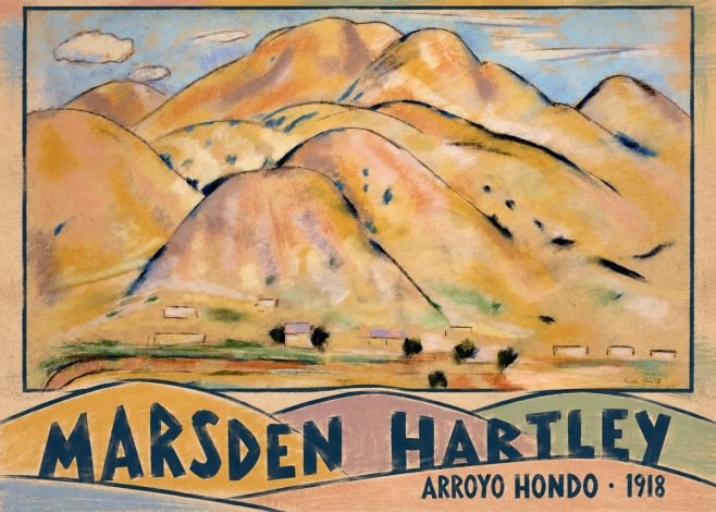 Marsden Hartley Arroyo Hondo No6 - Poster