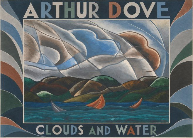 Arthur Dove Clouds and Water No1 - Poster