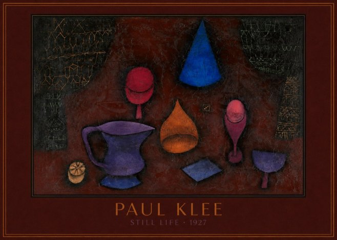 Paul Klee Still Life No3 - Poster