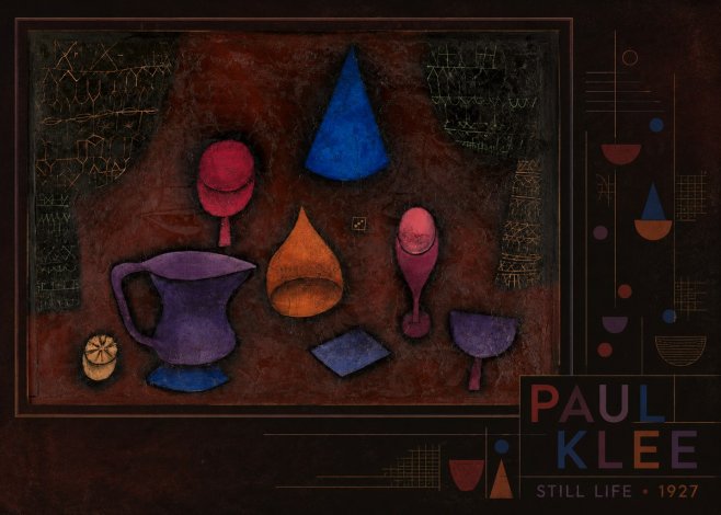 Paul Klee Still Life No4 - Poster