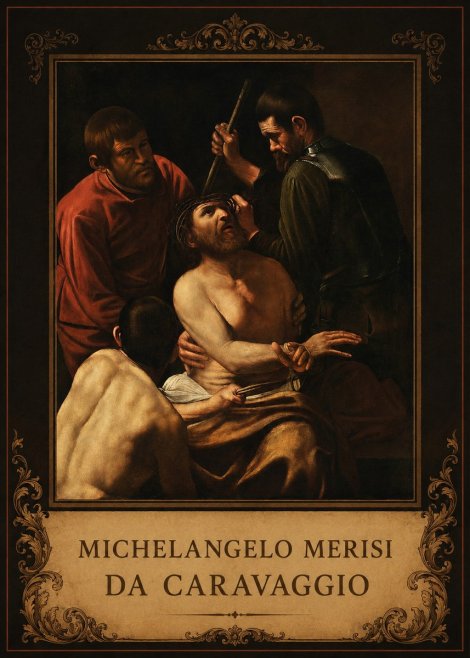 Michelangelo Merisi da Caravaggio Christ Crowned with Thorns No3 - Poster