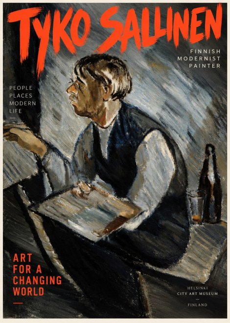 Tyko Sallinen The Artist at Work No2 - Poster