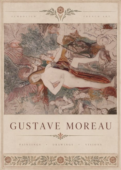Gustave Moreau The Hymn to Beauty No5 - Poster