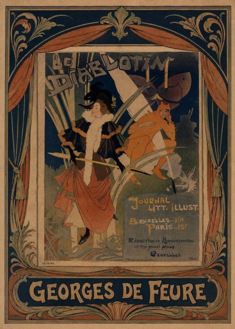 Georges de Feure Le Diablotin III No3 - Poster
