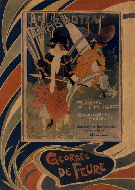 Georges de Feure Le Diablotin III No6 - Poster