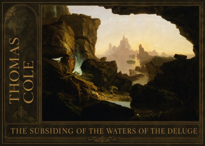 Thomas Cole The Subsiding of the Waters of the Deluge I No2 - Poster