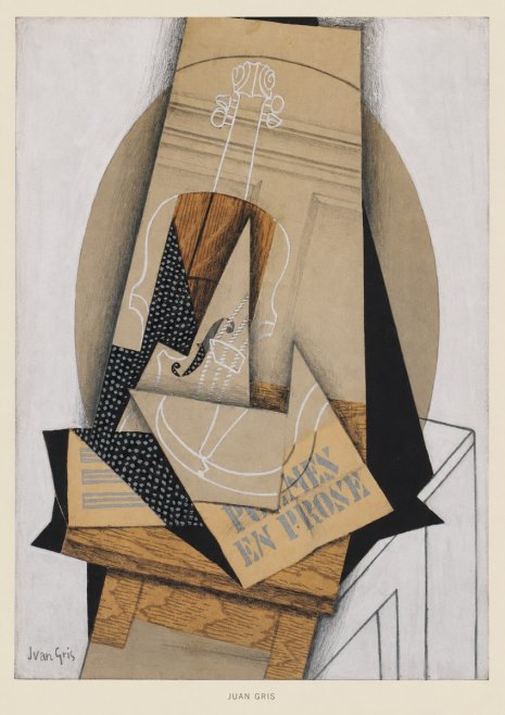 Juan Gris Poèmes En Prose No6 - Poster