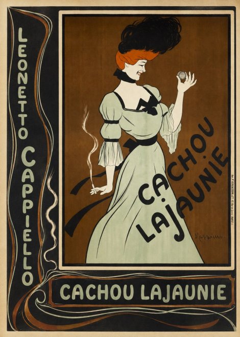 Leonetto Cappiello Cachou Lajaunie No3 - Poster