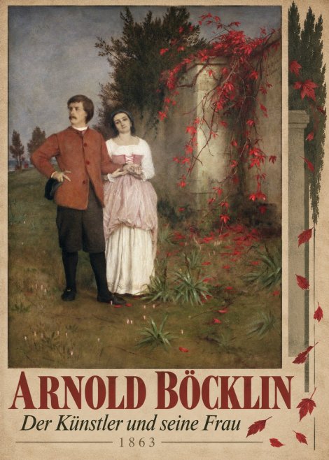 Arnold Böcklin Der Künstler Und Seine Frau No4 - Poster