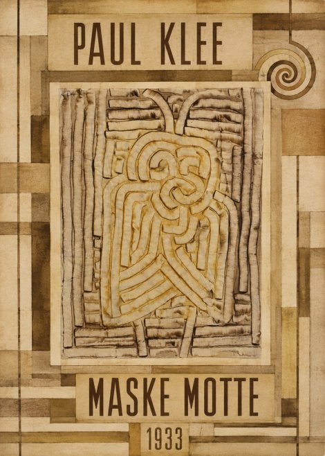 Paul Klee Maske Motte No6 - Poster